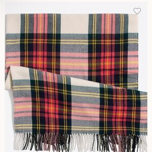 J. Crew Factory Blanket Plaid Scarf